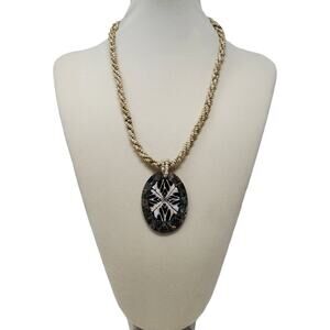 ✨ Artisan Mother of Pearl & Abalone Shell Seed Bead Necklace
